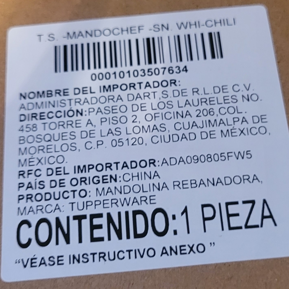 Tupperware Mandoline - Picture 10 of 10